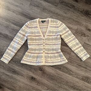 Lauren Ralph Lauren Multicolor Patterned Cardigan